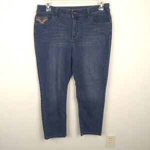 Chico's Platinum Skinny Jeans | sz 15